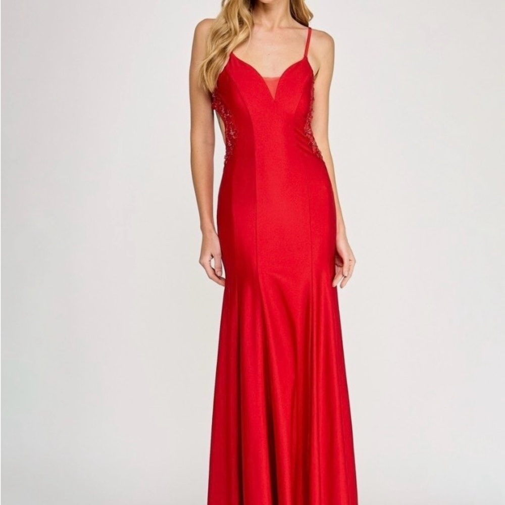 Stunning Scarlet Maxi Dress